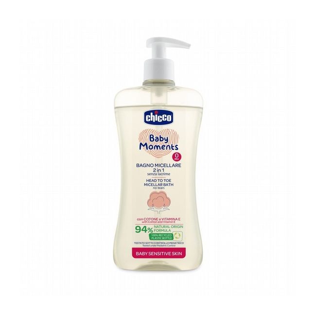 Baby Moments Head-To-Toe Micellar Bath 500ml