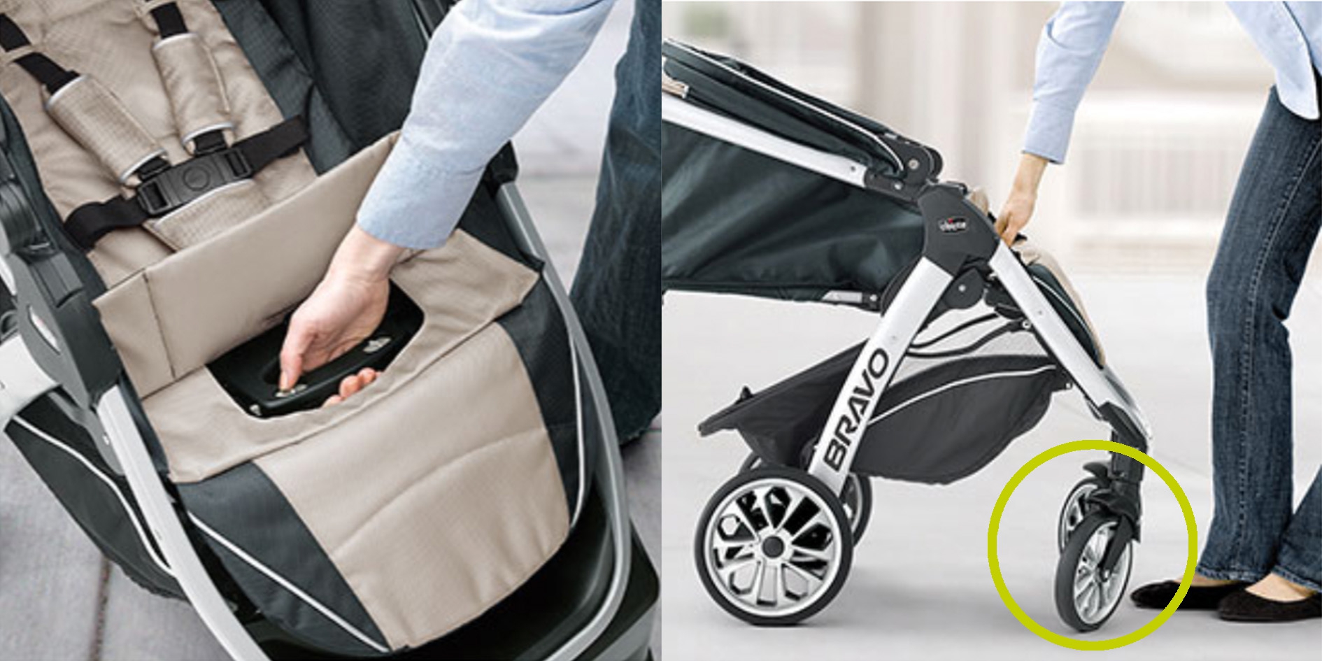 chicco travel bravo system